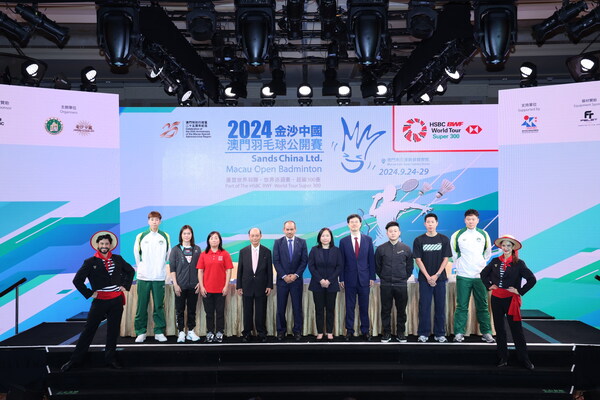 Sands China Ltd. Macau Open Badminton 2024 Tournament Coming in September