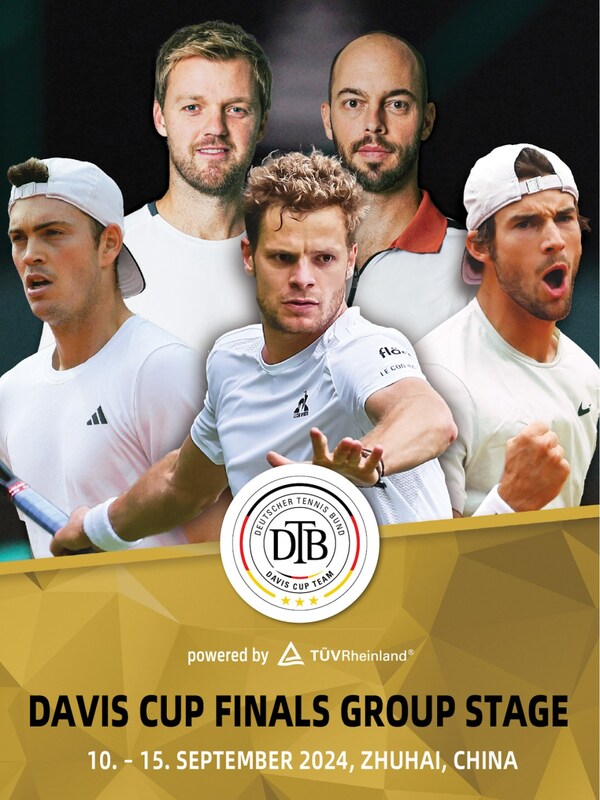 TÜV Rheinland Greater China Supports German National Tennis Team for Davis Cup