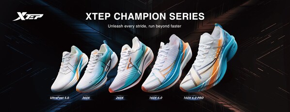 XTEP Launches 160X 6.0 series, Redefining Speed and Stability in Professional Racing Shoes